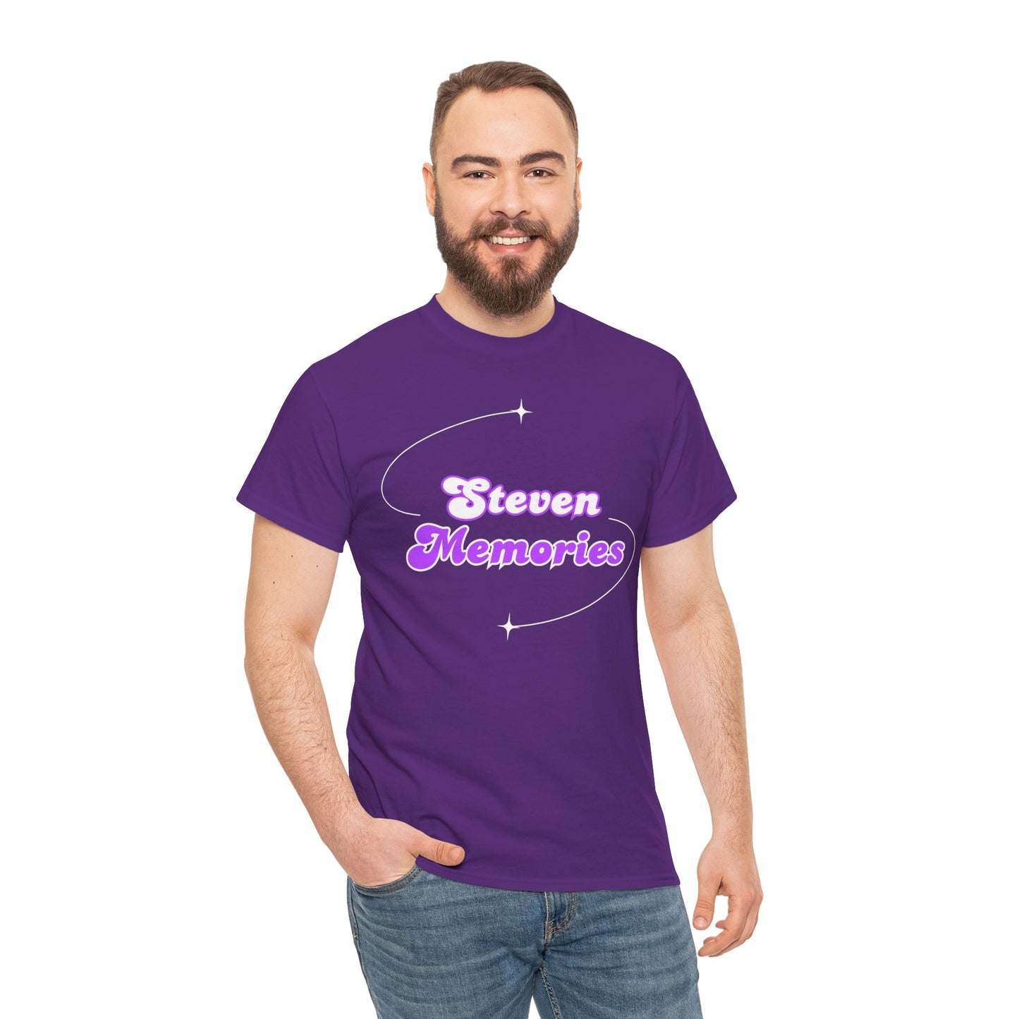 Steven Memories Graphic Tee - Purple