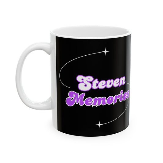 Steven Memories Ceramic Mug, (11oz, 15oz) - Black