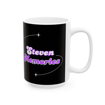 Steven Memories Ceramic Mug, (11oz, 15oz) - Black