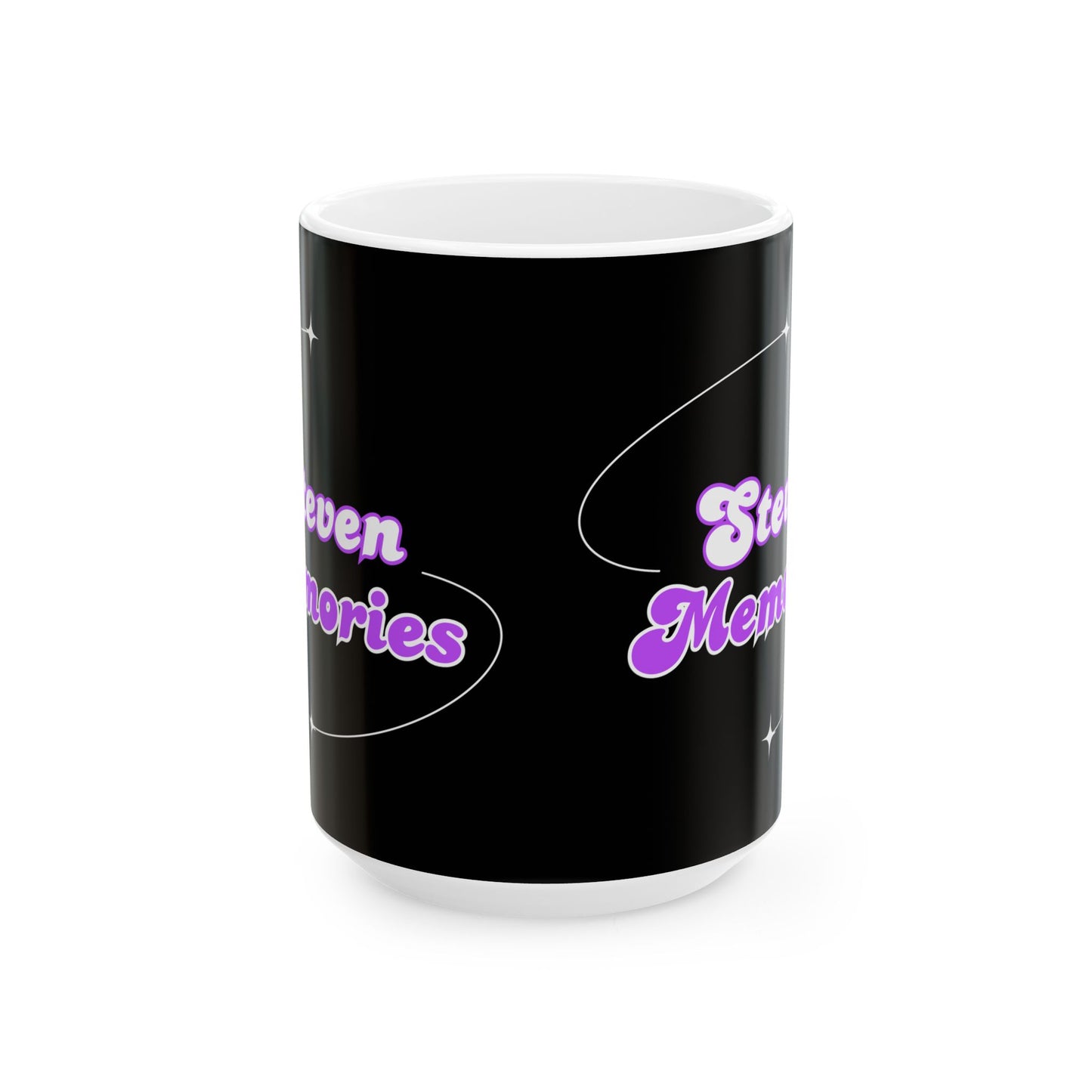 Steven Memories Ceramic Mug, (11oz, 15oz) - Black