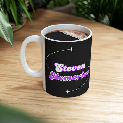 Steven Memories Ceramic Mug, (11oz, 15oz) - Black