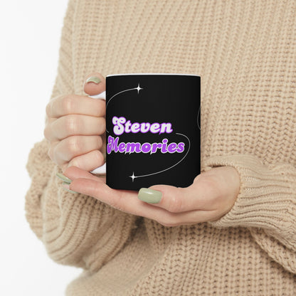 Steven Memories Ceramic Mug, (11oz, 15oz) - Black