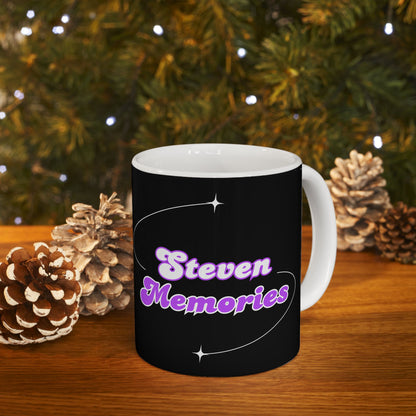 Steven Memories Ceramic Mug, (11oz, 15oz) - Black