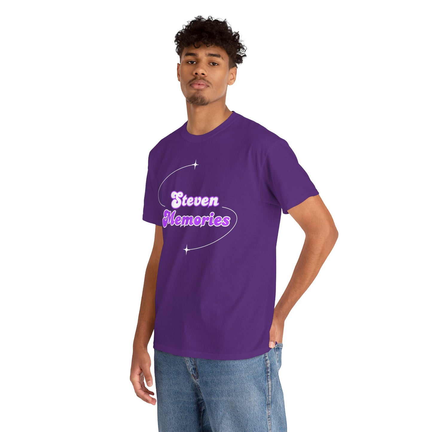 Steven Memories Graphic Tee - Purple