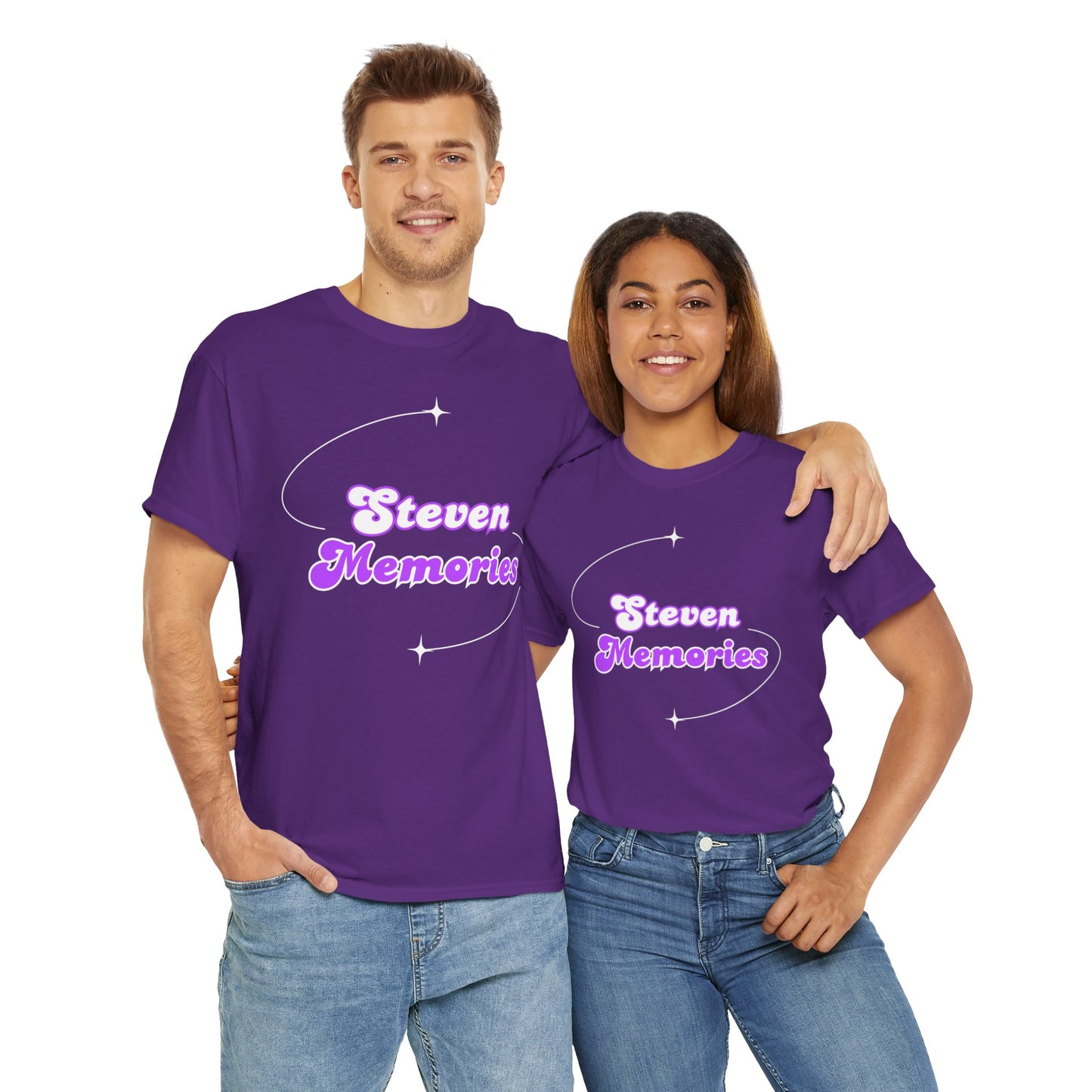 Steven Memories Graphic Tee - Purple