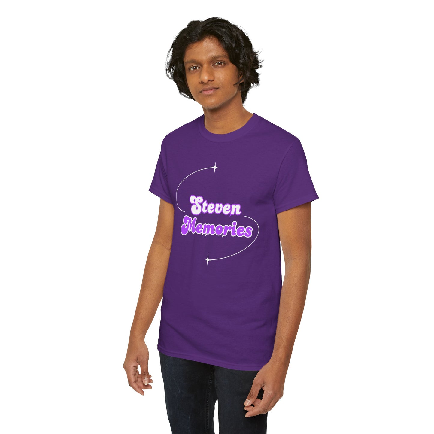 Steven Memories Graphic Tee - Purple