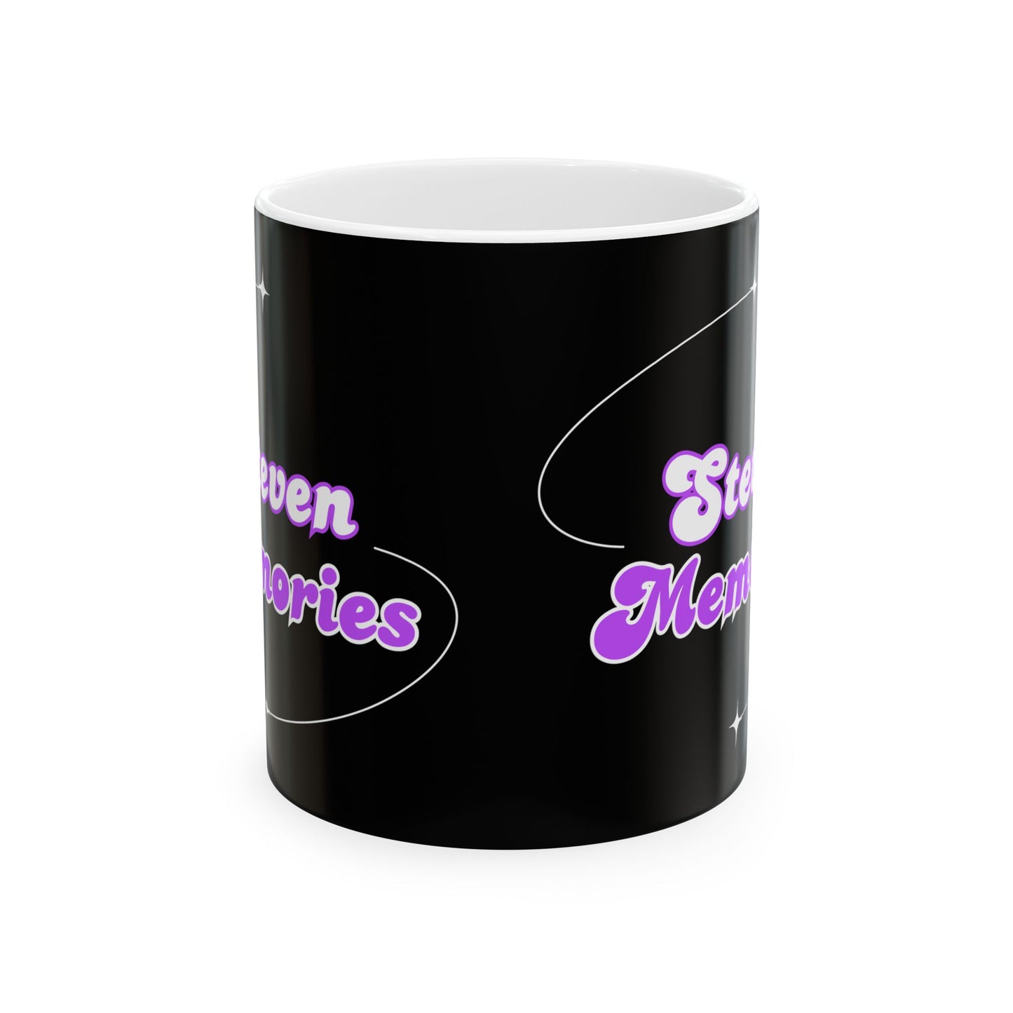 Steven Memories Ceramic Mug, (11oz, 15oz) - Black