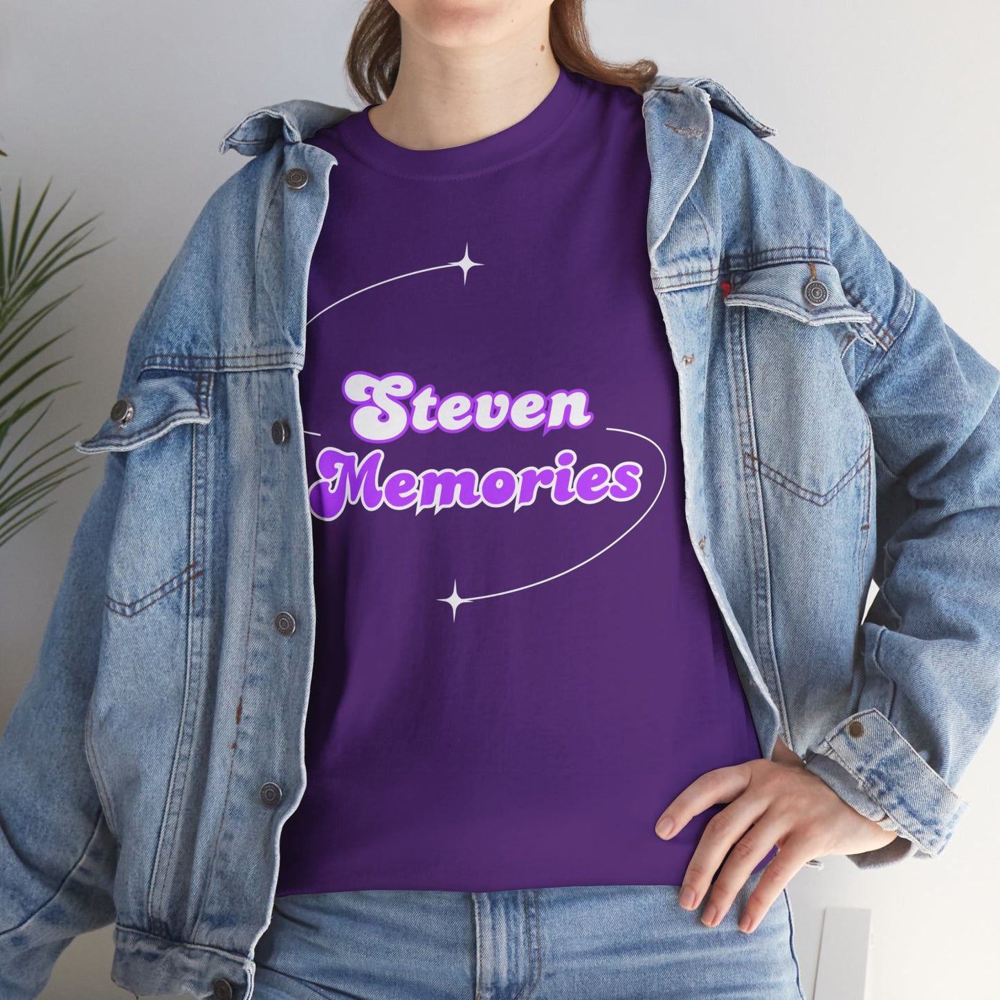 Steven Memories Graphic Tee - Purple