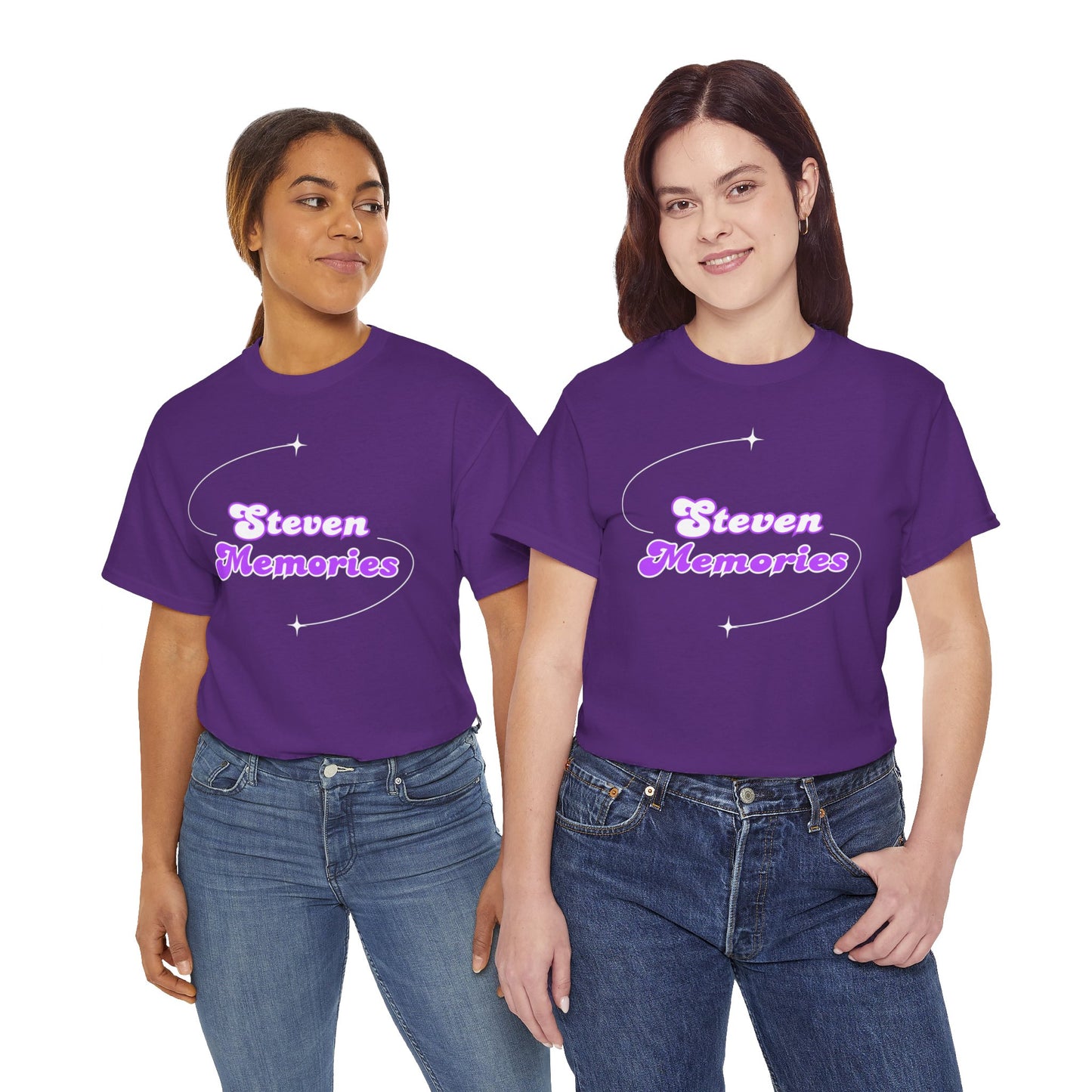 Steven Memories Graphic Tee - Purple